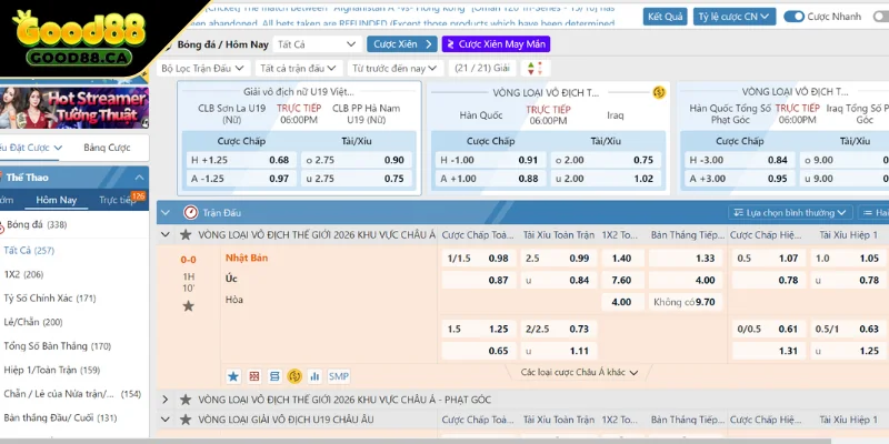 SABA Sports - Kinh nghiệm dày dặn và đẳng cấp đỉnh cao